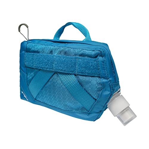 Kurgo RSG Trinkflasche für Hunde, PVC- und BPA-freier Wasserbeutel, Mit praktischer Tasche, 355 ml Füllmenge, Blau von Kurgo