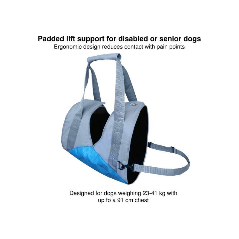 Kurgo Up & About Lifter - Blau/Anthrazit von Kurgo