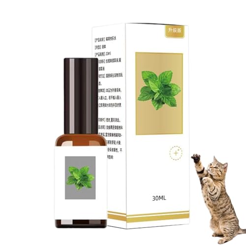 Kustimantu Catnip Spray zum Kratzen, Cat Nip Spray | 30 ml tragbarer Pflanzenextrakt Katzenspray | Haustiervorräte, Zubehör anziehen, lang anhaltende hohe Potenzstressabbau für Revive-Spielzeuge Kustimantu Catnip Spray zum Kratzen, Cat Nip Spray | 30 ml tragbarer Pflanzenextrakt Katzenspray | Haustiervorräte, Zubehör anziehen, lang anhaltende hohe Potenzstressabbau für Revive-Spielzeuge von Kustimantu