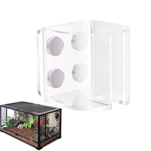 Kustimantu Guinea Water Bottle Stand, Guinea -Wasserflaschenhalter - Kleine Pet Feeder Magnet Bracket | Lecksicherer Hamster Wasserflaschenmagnethalter für kleine Tiere Kustimantu Guinea Water Bottle Stand, Guinea -Wasserflaschenhalter - Kleine Pet Feeder Magnet Bracket | Lecksicherer Hamster Wasserflaschenmagnethalter für kleine Tiere von Kustimantu