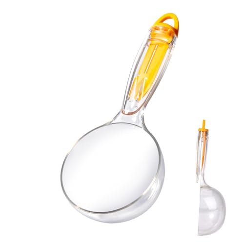 Kustimantu Hundelöffel für Nassfutter, Katzenfütterungsschaufel - Bequemes Griff Hundefutter Scoop mit Versiegelungsclip | 200 ml wiederverwendbares multifunktionales Haustier Fütterungs- und Kustimantu Hundelöffel für Nassfutter, Katzenfütterungsschaufel - Bequemes Griff Hundefutter Scoop mit Versiegelungsclip | 200 ml wiederverwendbares multifunktionales Haustier Fütterungs- und von Kustimantu