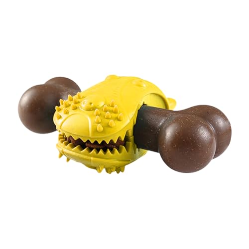 Kustimantu Hundespielzeug, Kauspielzeug für Aggressive - Orale Reinigung Chewer Bone | Hund Interactive Chew Toys Slow Feeder für Zahnen Langeweile Relief orales Reinigung Training Kustimantu Hundespielzeug, Kauspielzeug für Aggressive - Orale Reinigung Chewer Bone | Hund Interactive Chew Toys Slow Feeder für Zahnen Langeweile Relief orales Reinigung Training von Kustimantu