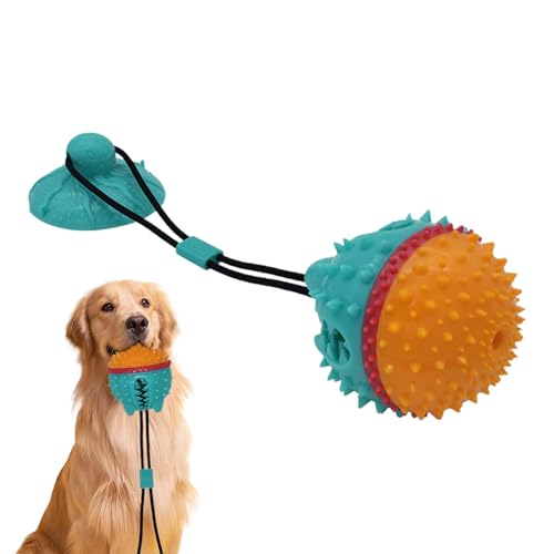 Kustimantu Interaktiver Hund Spielzeug, Kauspielzeug für Hunde,Aggressives Welpe -Zahnen Spielzeug mit Saug - Indoor-Außenschlepper-Unterhaltungsbegleiter für kleine mittelgroße Hunde Kustimantu Interaktiver Hund Spielzeug, Kauspielzeug für Hunde,Aggressives Welpe -Zahnen Spielzeug mit Saug - Indoor-Außenschlepper-Unterhaltungsbegleiter für kleine mittelgroße Hunde von Kustimantu