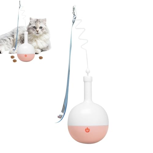 Kustimantu Katzenbehandlungsspielzeug interaktiv, Katzeninteraktiver Feeder,Elektrisches Indoor -Ballspielzeug für Kätzchen - Interaktive Roller -Feeder für Katzen, langsame Fütterungslösung für PET Kustimantu Katzenbehandlungsspielzeug interaktiv, Katzeninteraktiver Feeder,Elektrisches Indoor -Ballspielzeug für Kätzchen - Interaktive Roller -Feeder für Katzen, langsame Fütterungslösung für PET von Kustimantu