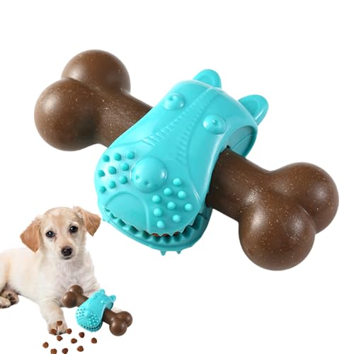 Kustimantu Kauspielzeug für Aggressive, Hund kauert Spielzeug - Orale Reinigung Chewer Bone - Hund Interactive Chew Toys Slow Feeder für Zahnen Langeweile Relief orales Reinigung Training Kustimantu Kauspielzeug für Aggressive, Hund kauert Spielzeug - Orale Reinigung Chewer Bone - Hund Interactive Chew Toys Slow Feeder für Zahnen Langeweile Relief orales Reinigung Training von Kustimantu