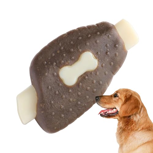 Kustimantu Kauspielzeug für Hunde, Hundespielzeugkauen - Aggressive Kauenspielzeug für große Hunde,Rindfleischgeschmack Hühnerflügel Form Oral Care Undefructible Bone Pet Supplies zum Geburtstag & Kustimantu Kauspielzeug für Hunde, Hundespielzeugkauen - Aggressive Kauenspielzeug für große Hunde,Rindfleischgeschmack Hühnerflügel Form Oral Care Undefructible Bone Pet Supplies zum Geburtstag & von Kustimantu