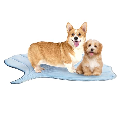 Kustimantu Kühlmatte Für Hunde - rutschfeste Atmungsaktive Kühlendecke Für Hunde Und Katzenbett,Atmungsaktive rutschfeste Schlafmatte Pflanzenform Für Alle Größen Welpen & Erwachsene Katzen Kustimantu Kühlmatte Für Hunde - rutschfeste Atmungsaktive Kühlendecke Für Hunde Und Katzenbett,Atmungsaktive rutschfeste Schlafmatte Pflanzenform Für Alle Größen Welpen & Erwachsene Katzen von Kustimantu