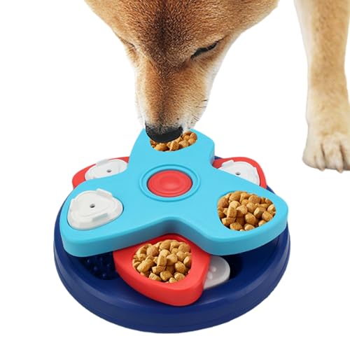 Kustimantu Langsamer Fressnapf für Hunde, langsamer Fressnapf für Katzen - Futterspender Katzennäpfe - Langsamer Futterspender für Katzen, Labyrinth-Puzzle-Schüssel, rutschfeste Futternäpfe, Kustimantu Langsamer Fressnapf für Hunde, langsamer Fressnapf für Katzen - Futterspender Katzennäpfe - Langsamer Futterspender für Katzen, Labyrinth-Puzzle-Schüssel, rutschfeste Futternäpfe, von Kustimantu