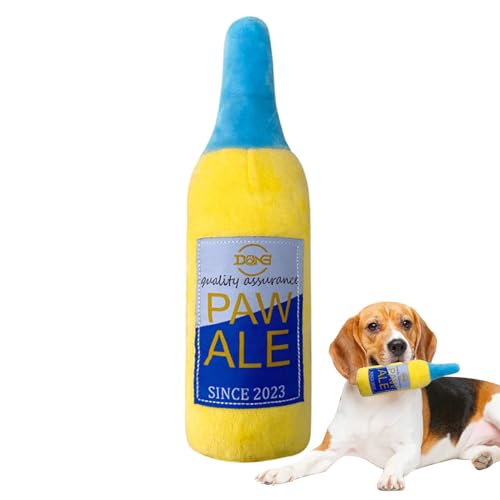 Kustimantu Plüschspielzeug für Aggressive Kauen, plüschige, quietschende Hundespielzeug | Bierflasche Squeak Spielzeug,Pet Supplies Welpe thething, Anreicherung interaktiver Spiele für Aggressive Kustimantu Plüschspielzeug für Aggressive Kauen, plüschige, quietschende Hundespielzeug | Bierflasche Squeak Spielzeug,Pet Supplies Welpe thething, Anreicherung interaktiver Spiele für Aggressive von Kustimantu