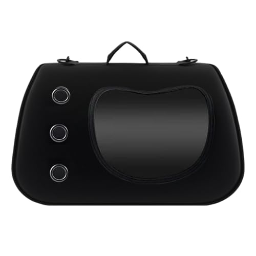 Kustimantu Transporttasche für Katzen, verstellbare Tasche für Haustiere, Haustiertrage mit transparenten Trägern und breitem Griff für Reisen, Wandern, Camping, Urlaub Kustimantu Transporttasche für Katzen, verstellbare Tasche für Haustiere, Haustiertrage mit transparenten Trägern und breitem Griff für Reisen, Wandern, Camping, Urlaub von Kustimantu