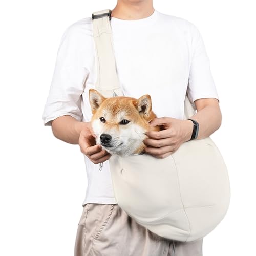 Kustimantu Umhängetasche, atmungsaktive Babytrage für Haustiere, verstellbare Gurte an Schulter und Brust, leichte Tasche für Haustiere auf Reisen, täglichen Spaziergängen und Tierarzt Kustimantu Umhängetasche, atmungsaktive Babytrage für Haustiere, verstellbare Gurte an Schulter und Brust, leichte Tasche für Haustiere auf Reisen, täglichen Spaziergängen und Tierarzt von Kustimantu