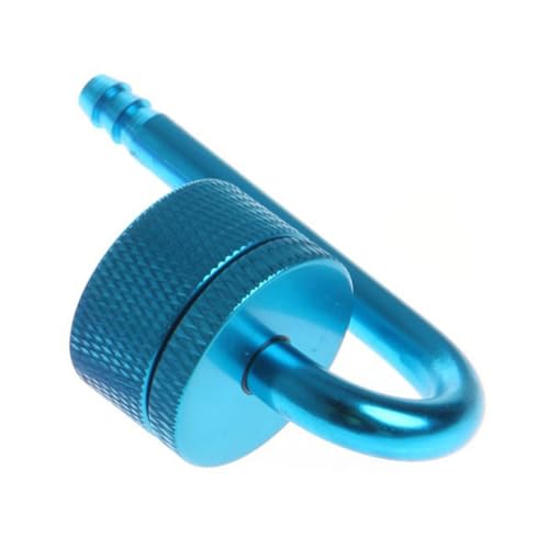 Kustimantu Wasserpflanzen-CO2-Zerstäuber, Aquariumpflanzen-CO2-Diffusor | CO2-Diffusor aus Aluminiumlegierung,Platzsparendes exquisites Aquariumzubehör mit U-förmigem Design von Kustimantu