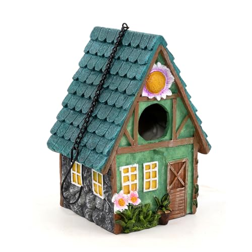 Vogelhäuschen für den Außenbereich, hängende Vogelhäuschen für den Außenbereich, für Zaunkönige, Finken, Meise, Kolibri, Baum, Schwalbenkäfig, Kinder, Naturliebhaber, Drosselhaus Vogelhäuschen für den Außenbereich, hängende Vogelhäuschen für den Außenbereich, für Zaunkönige, Finken, Meise, Kolibri, Baum, Schwalbenkäfig, Kinder, Naturliebhaber, Drosselhaus von Kuuleyn