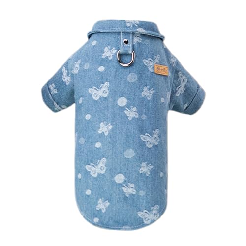 Kuxiptin Hunde-Tshirt, Jeanshemden für kleine Hunde, Süße Hundekleidung, Bequeme Hundebekleidung, weiche Welpenkleidung für Pomeranian, Hunde, Reisen Kuxiptin Hunde-Tshirt, Jeanshemden für kleine Hunde, Süße Hundekleidung, Bequeme Hundebekleidung, weiche Welpenkleidung für Pomeranian, Hunde, Reisen von Kuxiptin