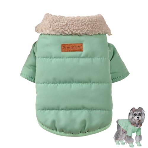 Kuxiptin Hundekleidung,Hundewinterjacke | Winddichter Haustiermantel,Zweibeinige Jacke für Hunde bei kaltem Wetter, modisches Winter-Haustierzubehör für Wanderreisen Kuxiptin Hundekleidung,Hundewinterjacke | Winddichter Haustiermantel,Zweibeinige Jacke für Hunde bei kaltem Wetter, modisches Winter-Haustierzubehör für Wanderreisen von Kuxiptin