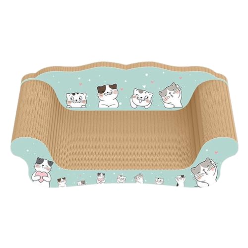 Kuxiptin Katzenkratzsofa, Katzenkratzbett,Kätzchen-Kratzbrett | Lounge-Couch, Katzenkratzbett, Möbelschutz für die Schleifkralle von Hauskatzen Kuxiptin Katzenkratzsofa, Katzenkratzbett,Kätzchen-Kratzbrett | Lounge-Couch, Katzenkratzbett, Möbelschutz für die Schleifkralle von Hauskatzen von Kuxiptin