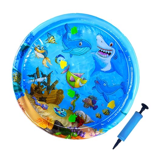 Kuxiptin Wassersensor-Spielmatte, Wasserkissen für Katzen | Aufblasbare Wasserspiel-Erkennungsmatte für den Außenbereich | sensorische Wasserspielmatte mit kühlender Wirkung für Fliesen, Boden und Kuxiptin Wassersensor-Spielmatte, Wasserkissen für Katzen | Aufblasbare Wasserspiel-Erkennungsmatte für den Außenbereich | sensorische Wasserspielmatte mit kühlender Wirkung für Fliesen, Boden und von Kuxiptin