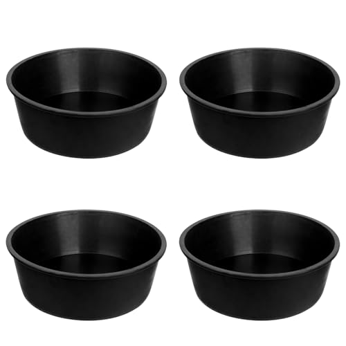 4 Stück Gummi-Futterpfanne, 4 l, 27,7 x 10,4 cm, Futtereimer, Staubbadbehälter, langlebiger Nutznapf für Pferde, Katzen, Hunde, Hühner, Enten, Ziegen, Schweine und Bauernhof, Kleintiere. 4 Stück Gummi-Futterpfanne, 4 l, 27,7 x 10,4 cm, Futtereimer, Staubbadbehälter, langlebiger Nutznapf für Pferde, Katzen, Hunde, Hühner, Enten, Ziegen, Schweine und Bauernhof, Kleintiere. von Kwerdas