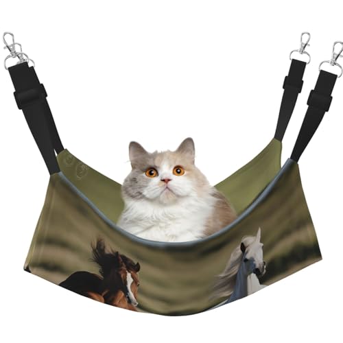 Kycvds Hängematte, für Käfig, verstellbar, für kleine Haustiere von Kycvds