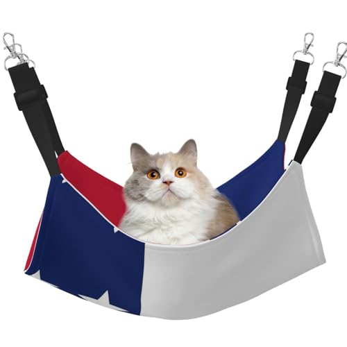 Kycvds Katzen-Hängematte für Käfig, verstellbar, zum Aufhängen, Schlafunterlage für kleine Haustiere von Kycvds