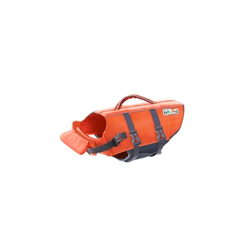 Kyjen 22018 Outward Hound Ripstop Quick Release Easy Fit Rettungsweste für Hunde, verstellbar, Größe XS, orange von Outward Hound