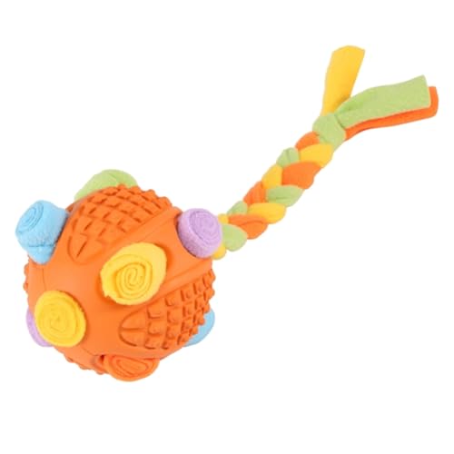 Kznifmk Interaktives Hundepuzzle-Spielzeug - Snuffle-Ball für Hunde, Fördert Natürliche Suchfähigkeiten, Langsames Futter-Training, Kauspielzeug für Hunde. Kznifmk Interaktives Hundepuzzle-Spielzeug - Snuffle-Ball für Hunde, Fördert Natürliche Suchfähigkeiten, Langsames Futter-Training, Kauspielzeug für Hunde. von Kznifmk