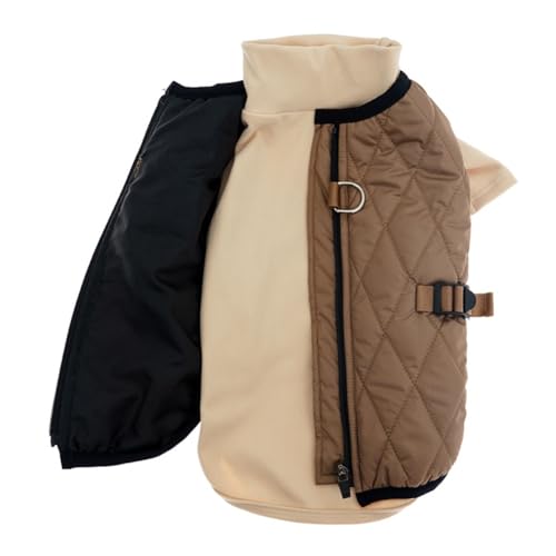 Kznifmk Warme Hundebekleidung für Den Winter für Kleine Hunde, Haustierkleidung, Welpen-Outfit, Winddichte Hundejacke, Chihuahua, Französische Bulldogge, Mantelweste, M Kznifmk Warme Hundebekleidung für Den Winter für Kleine Hunde, Haustierkleidung, Welpen-Outfit, Winddichte Hundejacke, Chihuahua, Französische Bulldogge, Mantelweste, M von Kznifmk