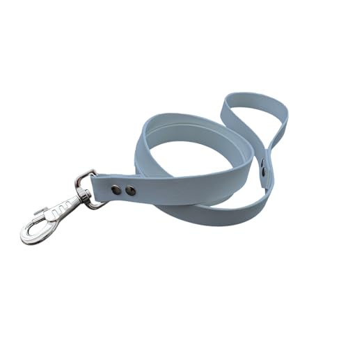 Hundeleine aus BioThane, Breite 25 mm (Fleeceblau) von L'Atelier du Fourmilier