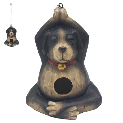 Lesser & Pavey Vogelhaus Hund von Bird Houses Hängeornamente für Zimmer und Heimdekoration, ideales Schlüsselanhänger, Geschenke für Damen und Herren, Vogel-Ornamente, Geschenke für jeden Anlass Lesser & Pavey Vogelhaus Hund von Bird Houses Hängeornamente für Zimmer und Heimdekoration, ideales Schlüsselanhänger, Geschenke für Damen und Herren, Vogel-Ornamente, Geschenke für jeden Anlass von L & P Home & Gifts