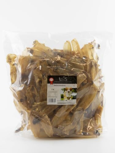 L&S Hundesnack Kaninchenohren 1 kg Ohren von L&S