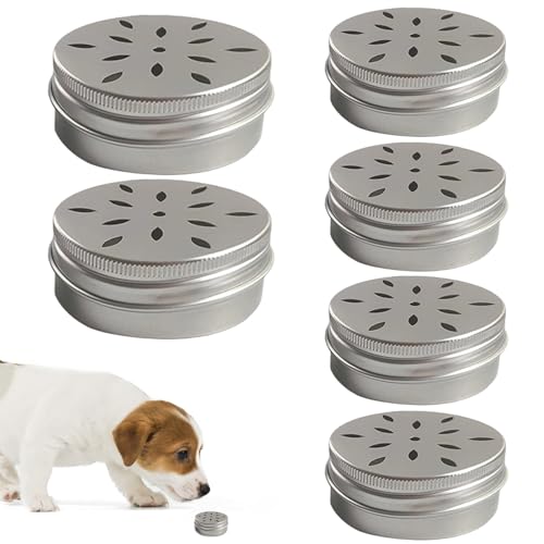 LAANCOO 6pcs Geruchs Trainingskit, 2.68x1.02 Kleinhunde -Düfte -Trainingskit, Aluminium -Hund -Duft -Trainingsbox, Robustes Hundetraining Kit, Hundenasen -Arbeitsbehälter, Hundetraining Kit LAANCOO 6pcs Geruchs Trainingskit, 2.68x1.02 Kleinhunde -Düfte -Trainingskit, Aluminium -Hund -Duft -Trainingsbox, Robustes Hundetraining Kit, Hundenasen -Arbeitsbehälter, Hundetraining Kit von LAANCOO