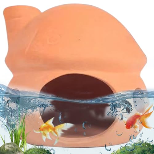 LAANCOO Aquariumhöhle, niedliche Cartoon -Pilz -geformte Keramikfischtankhöhle, Keine Farbfischtank -Accessoires für kleine Fische, Garnelen, Fisch -Versteck für Aquarium -Aquariumhöhle 3.4x3,4 LAANCOO Aquariumhöhle, niedliche Cartoon -Pilz -geformte Keramikfischtankhöhle, Keine Farbfischtank -Accessoires für kleine Fische, Garnelen, Fisch -Versteck für Aquarium -Aquariumhöhle 3.4x3,4 von LAANCOO