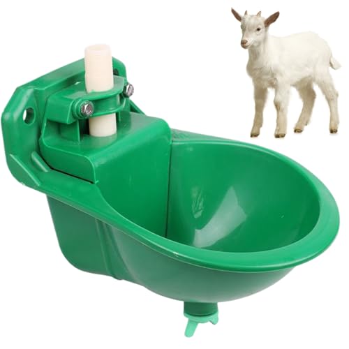 Wassertrog, Ziegenwasserer große Kapazität Automatische Wasserer mit Ventil 9x7x7 Plastik mehr Gebrauch Wassertrog, Ziegenwasserer große Kapazität Automatische Wasserer mit Ventil 9x7x7 Plastik mehr Gebrauch von LAANCOO