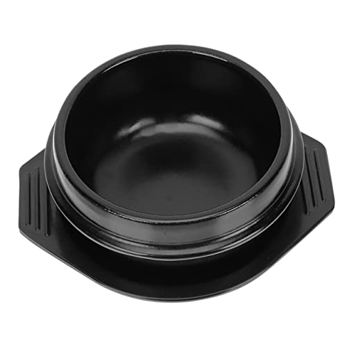 LABRIMP Keramiktopf mit Ablage Hitzebeständige Kasserolle für Bibimbap und Eintöpfe für Kochen von Reisgerichten und Suppen für Zuhause Asiatische Küche LABRIMP Keramiktopf mit Ablage Hitzebeständige Kasserolle für Bibimbap und Eintöpfe für Kochen von Reisgerichten und Suppen für Zuhause Asiatische Küche von LABRIMP