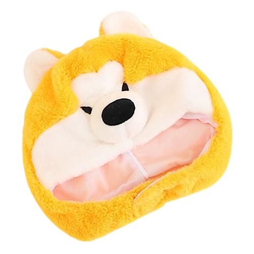 LABRIMP Plüsch Hundekopf Hut Cosplay Mütze Witzige Kopfbedeckung für Partys und Fotos aus Weichem Material Bequem und Tragbar für Erwachsene LABRIMP Plüsch Hundekopf Hut Cosplay Mütze Witzige Kopfbedeckung für Partys und Fotos aus Weichem Material Bequem und Tragbar für Erwachsene von LABRIMP