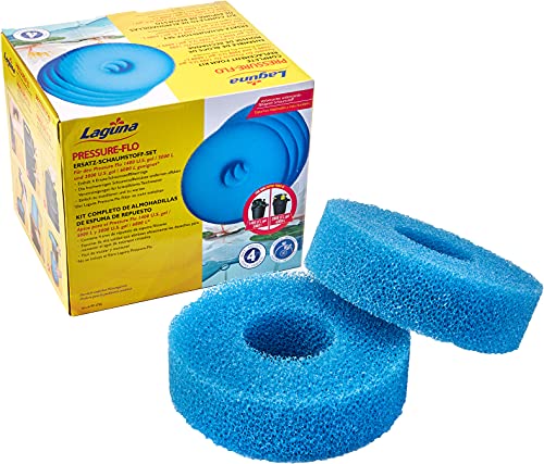 Laguna Ersatz Schaumstofffilter, für den Laguna Pressure-Flo 5000 und 6000, 4er Pack, Blau, 19.5 x 19.5 x 22.5 cm Laguna Ersatz Schaumstofffilter, für den Laguna Pressure-Flo 5000 und 6000, 4er Pack, Blau, 19.5 x 19.5 x 22.5 cm von LAGUNA