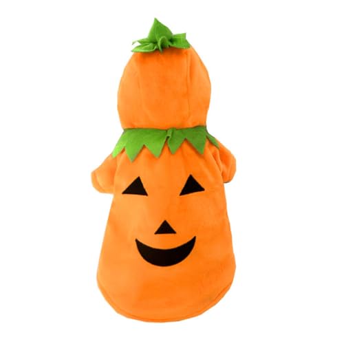 Halloween-Kürbis-Kostüm für Hunde und Katzen, Cosplay-Outfits, Kleidung, Fleece, Kapuzenpullover, Mantel, Halloween-Kostüme für Hunde, Welpen, Katzen, Größe L Halloween-Kürbis-Kostüm für Hunde und Katzen, Cosplay-Outfits, Kleidung, Fleece, Kapuzenpullover, Mantel, Halloween-Kostüme für Hunde, Welpen, Katzen, Größe L von LAIBUY