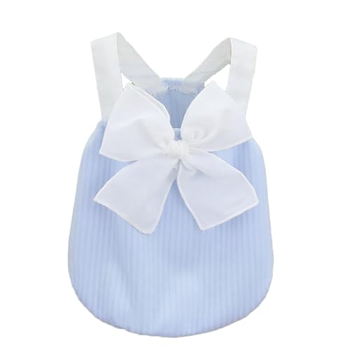 Haustierkleid, Weste mit Schleife, für kleine Hunde, Welpen, Slingkleid, Hundekleidung für Chihuahua, Zwergspitz, Bichon, Blau, Größe XS Haustierkleid, Weste mit Schleife, für kleine Hunde, Welpen, Slingkleid, Hundekleidung für Chihuahua, Zwergspitz, Bichon, Blau, Größe XS von LAIBUY