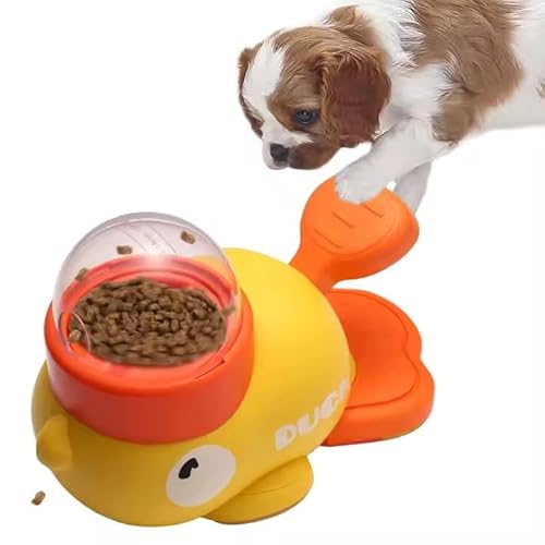 Interaktive gelbe Ente Pet Feeder - Slow Feeder Spielzeug für Hunde & Katzen | Lustiger Leckerli-Spender für kleine Haustiere | Langlebig & ungiftig | Anti-Ersticken & Stressabbau Interaktive gelbe Ente Pet Feeder - Slow Feeder Spielzeug für Hunde & Katzen | Lustiger Leckerli-Spender für kleine Haustiere | Langlebig & ungiftig | Anti-Ersticken & Stressabbau von LAIBUY