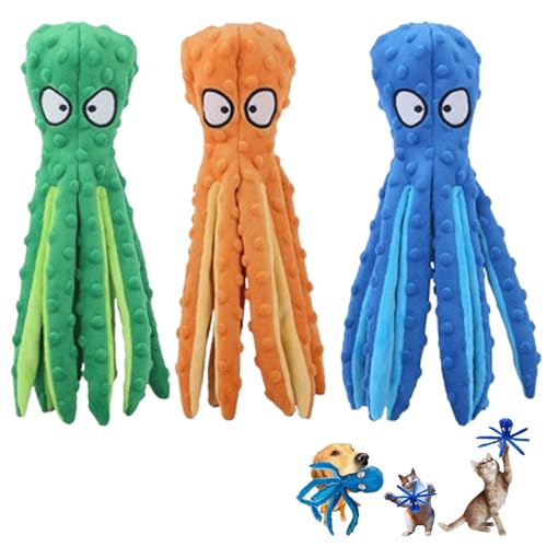 LAIBUY Whiskerspot Octopus Hundespielzeug, umweltfreundlicher Oktopus-Plüsch, keine Füllung, langlebig und lustiges Kauspielzeug für Hunde LAIBUY Whiskerspot Octopus Hundespielzeug, umweltfreundlicher Oktopus-Plüsch, keine Füllung, langlebig und lustiges Kauspielzeug für Hunde von LAIBUY