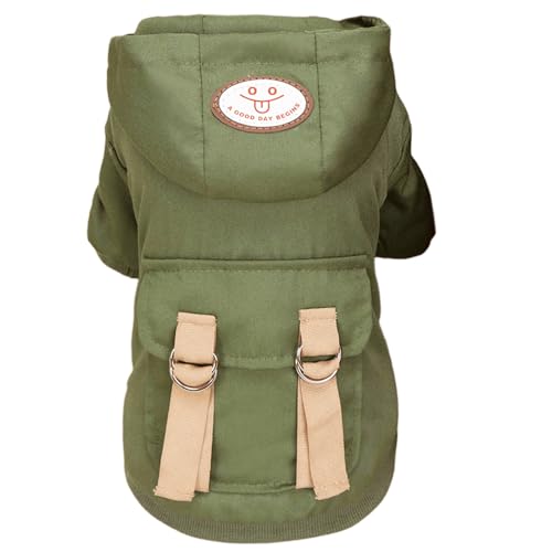 Kleine und große Hunderassen, für drinnen und draußen, Reisekleidung, Tierkleidung für kaltes Wetter, schützt bequemes Haustier-Outfit von LAIOUSN