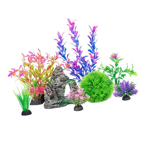 LAIOUSN Aquarium-Landschaft, künstliche Pflanze, Aquarien, Landschaftsbau für Garnelenzucht, Landschaftsdekoration, Gras, Handwerk, Aquarium-Zubehör LAIOUSN Aquarium-Landschaft, künstliche Pflanze, Aquarien, Landschaftsbau für Garnelenzucht, Landschaftsdekoration, Gras, Handwerk, Aquarium-Zubehör von LAIOUSN