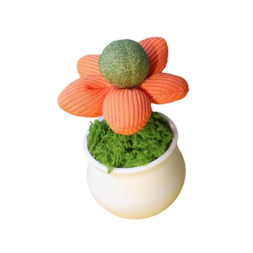 LAIOUSN Katzenminze Lecken mit Blumentöpfen Form für Kätzchen Spaß und Entspannung Indoor Anreicherung Teaser Topfpflanze Blumentopf Katzenminze LAIOUSN Katzenminze Lecken mit Blumentöpfen Form für Kätzchen Spaß und Entspannung Indoor Anreicherung Teaser Topfpflanze Blumentopf Katzenminze von LAIOUSN