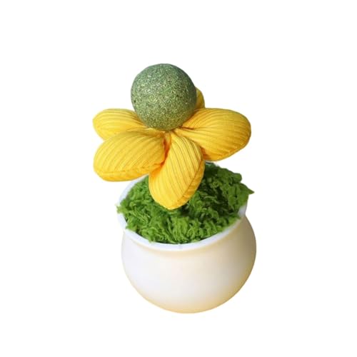 LAIOUSN Katzenminze Lecken mit Blumentöpfen Form für Kätzchen Spaß und Entspannung Indoor Anreicherung Teaser Topfpflanze Blumentopf Katzenminze LAIOUSN Katzenminze Lecken mit Blumentöpfen Form für Kätzchen Spaß und Entspannung Indoor Anreicherung Teaser Topfpflanze Blumentopf Katzenminze von LAIOUSN