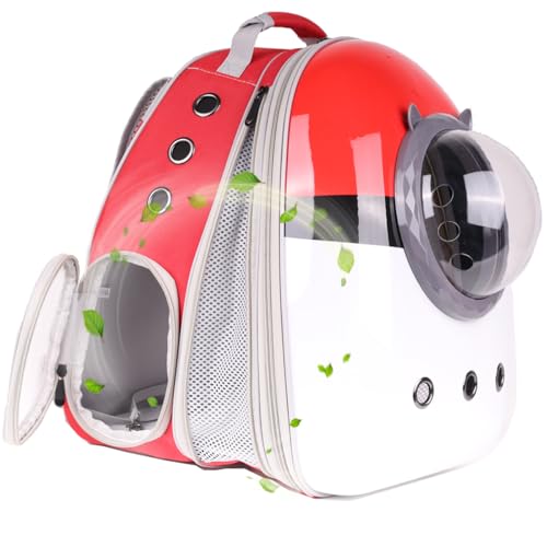 Front Expandable Cat Backpack Carrier Cat Bubble Carrier Bag Outdoor Travel Hiking Go for Vet Front Expandable Cat Backpack Carrier Cat Bubble Carrier Bag Outdoor Travel Hiking Go for Vet von LAIRIES