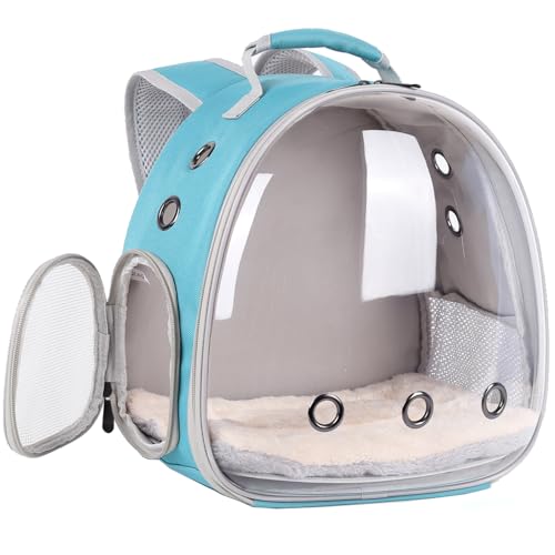 Meerschweinchen Träger Rucksack, klare Blase Fenster Rucksack für Meerschweinchen, Hase Ratte Vogel Meerschweinchen Träger Rucksack, klare Blase Fenster Rucksack für Meerschweinchen, Hase Ratte Vogel von LAIRIES