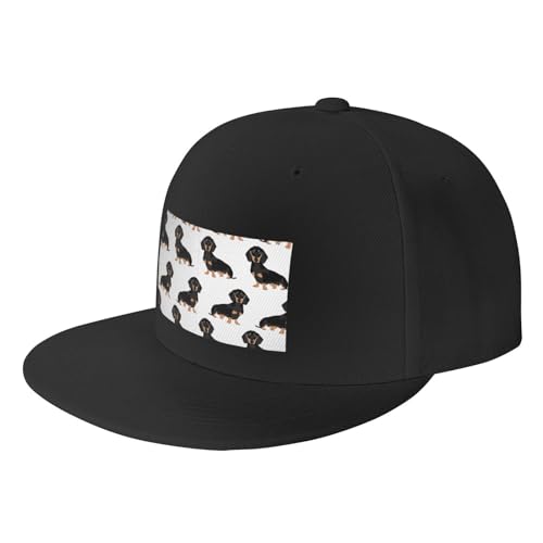 LAMAME Baseballkappe mit Dackel-Motiv, bedruckt, modisch, verstellbar, für Erwachsene LAMAME Baseballkappe mit Dackel-Motiv, bedruckt, modisch, verstellbar, für Erwachsene von LAMAME