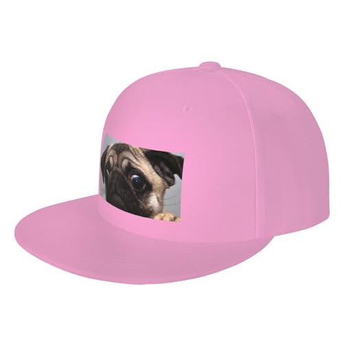 LAMAME Baseballkappe mit niedlichem Mops-Aufdruck, verstellbar, für Erwachsene LAMAME Baseballkappe mit niedlichem Mops-Aufdruck, verstellbar, für Erwachsene von LAMAME