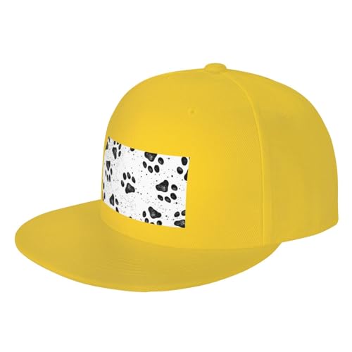 LAMAME Modische Baseballkappe mit Hundepfotenmuster, verstellbar, für Erwachsene LAMAME Modische Baseballkappe mit Hundepfotenmuster, verstellbar, für Erwachsene von LAMAME