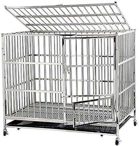 Großer Haustierkäfig, faltbarer Katzen- und Hundetransportkäfig, tragbarer Haustierzaun mit Schublade, geeignet für mittlere und große Haustiere Großer Haustierkäfig, faltbarer Katzen- und Hundetransportkäfig, tragbarer Haustierzaun mit Schublade, geeignet für mittlere und große Haustiere von LANAZU